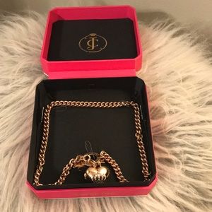 Juicy Couture  necklace Rose gold